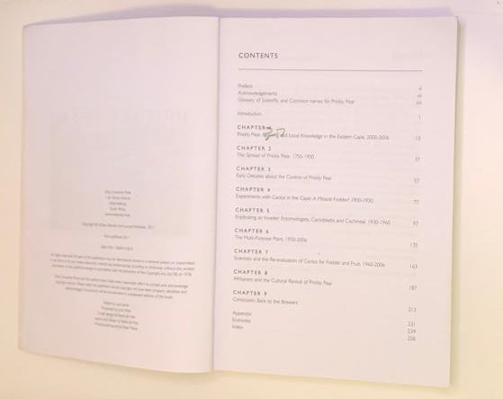 Prickly pear: The social history of a plant in the Eastern Cape - William Beinart & Luvuyo Wotshela (First edition)