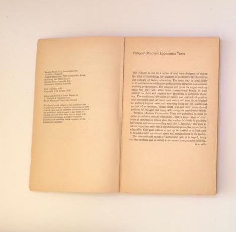 The economics of the common market - D. Swann (First edition)