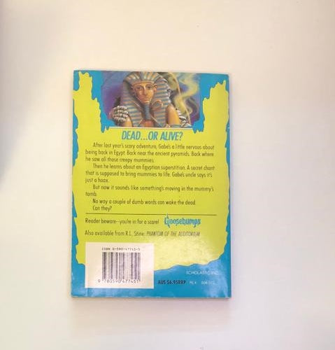 Return of the mummy - R.L. Stine (Goosebumps)