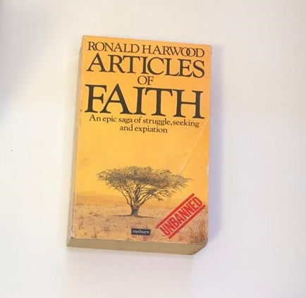 Articles of faith: An epic saga of struggle, seeking and expiation - Ronald Harwood (Rare)