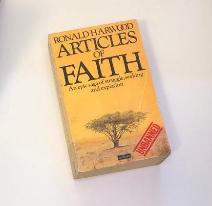 Articles of faith: An epic saga of struggle, seeking and expiation - Ronald Harwood (Rare)