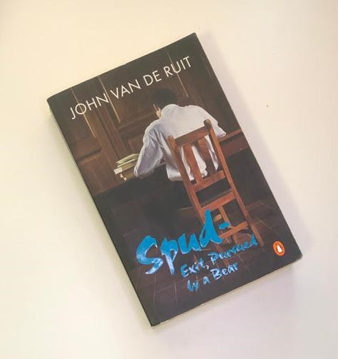 Spud - Exit, pursued by a bear - John van de Ruit (First edition)