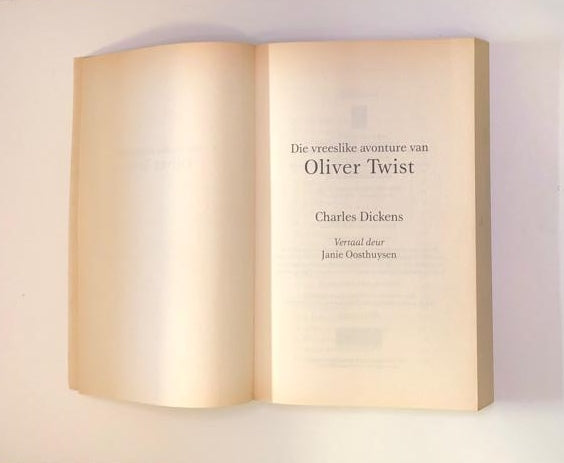 Die vreeslike avonture van Oliver Twist - Charles Dickens (First Afrikaans edition)