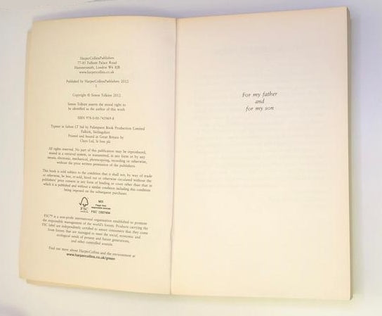 Orders from Berlin - Simon Tolkien (First edition)