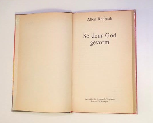 Só deur God gevorm - Allen Redpath