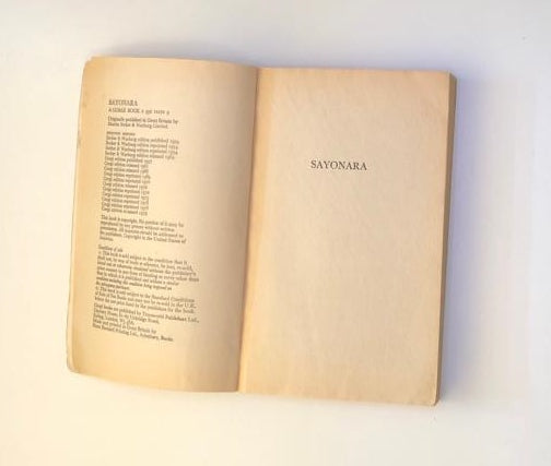 Sayonara - James A. Michener