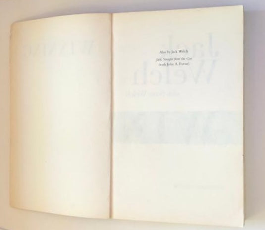 Winning - Jack Welch with Suzy Welch (First edition)