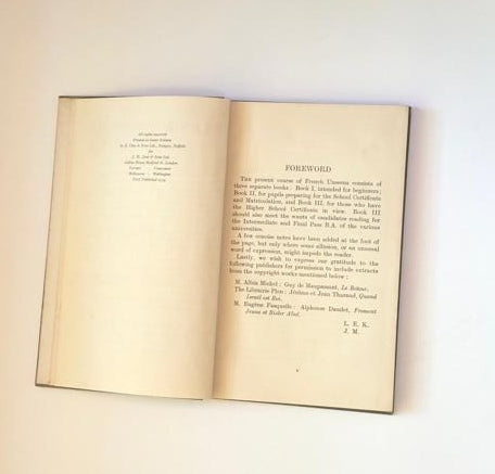 French unseens: Kastner and Marks - J.M. Dent & Sons Ltd.