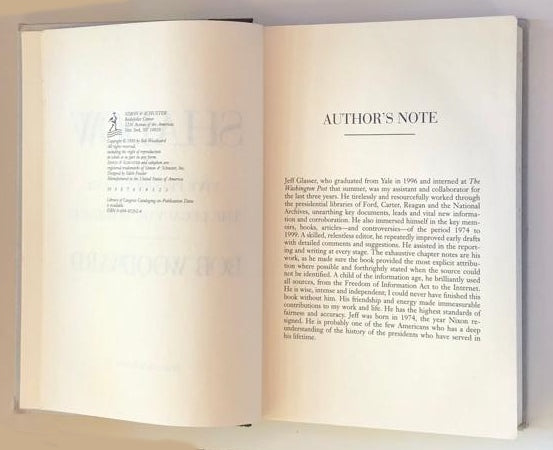 Shadow: Five presidents and the legacy of Watergate - Bob Woodward (First edition)