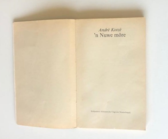 ’n Nuwe môre - André Kotzé