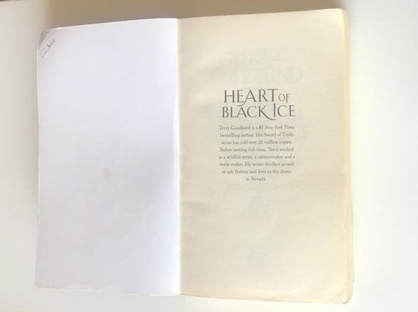 Heart of black ice: Sister of darkness - Terry Goodkind (The Nicci Chronicles #4)