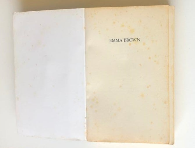 Emma Brown - Clare Boylan (First edition)