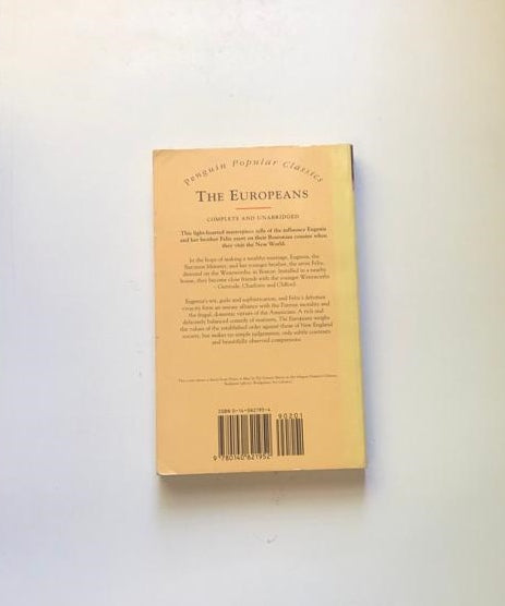 The Europeans - Henry James