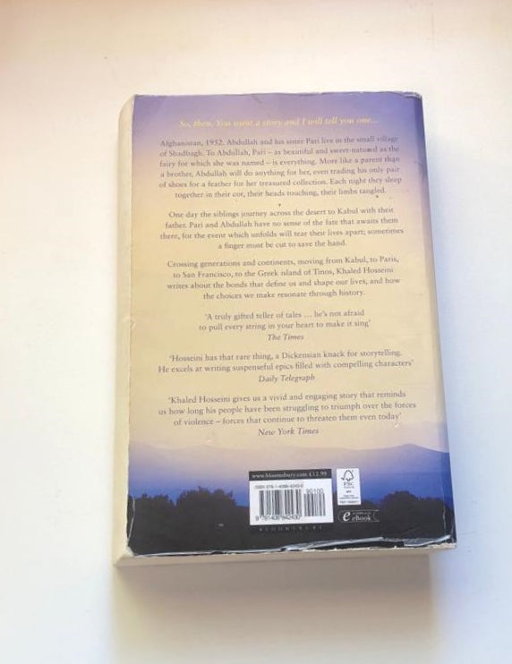 And the mountains echoed - Khaled Hosseini