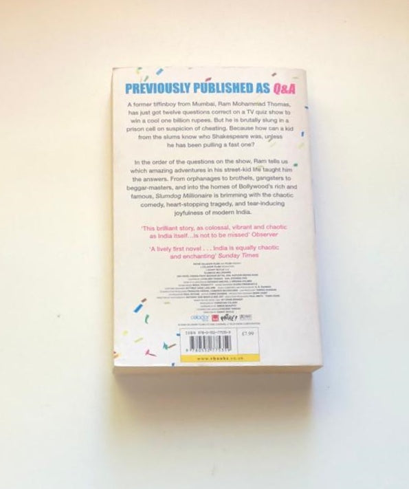 Slumdog millionaire - Vikas Swarup