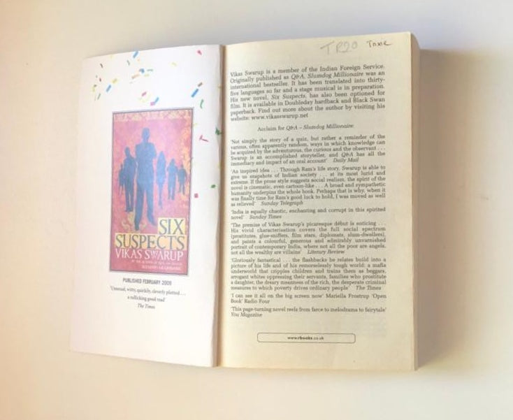 Slumdog millionaire - Vikas Swarup