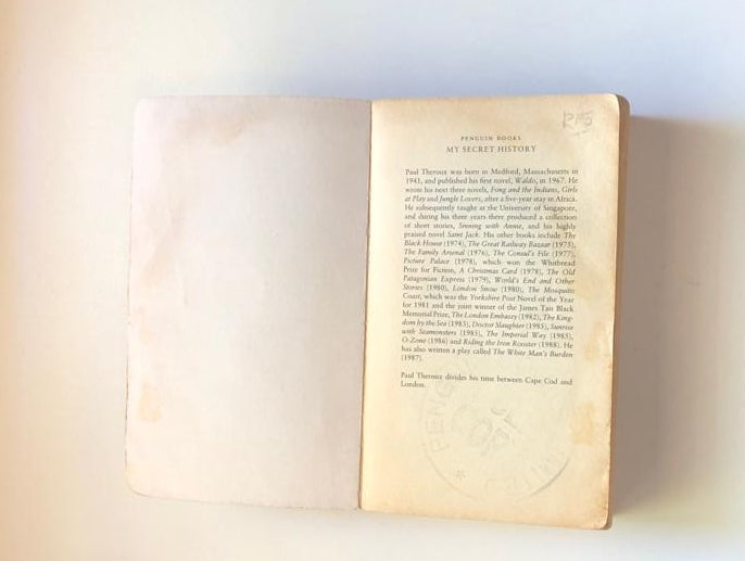 My secret history - Paul Theroux