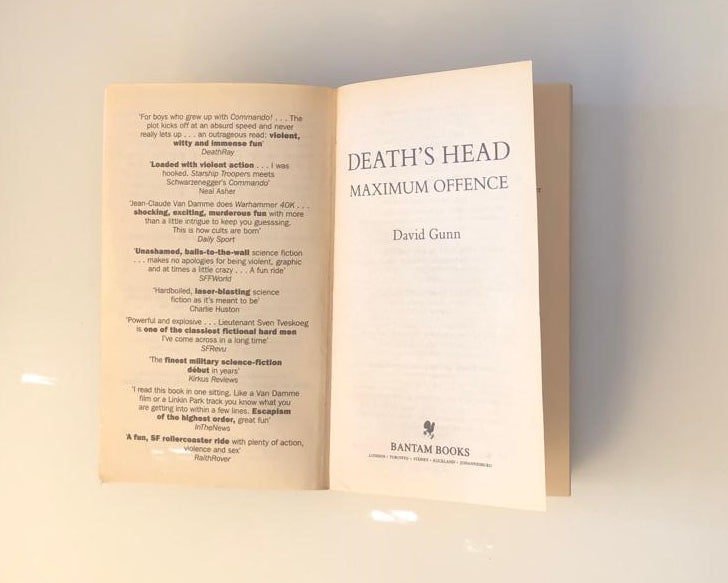Maximum offence - David Gunn (Death's head #2)