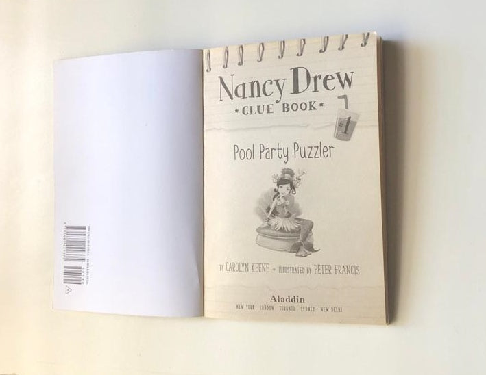 Nancy Drew Clue Book #1: Pool party puzzler - Carolyn Keene