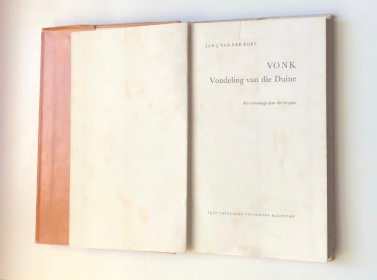 Vonk: Vondeling van die duine - Jan J. van der Post