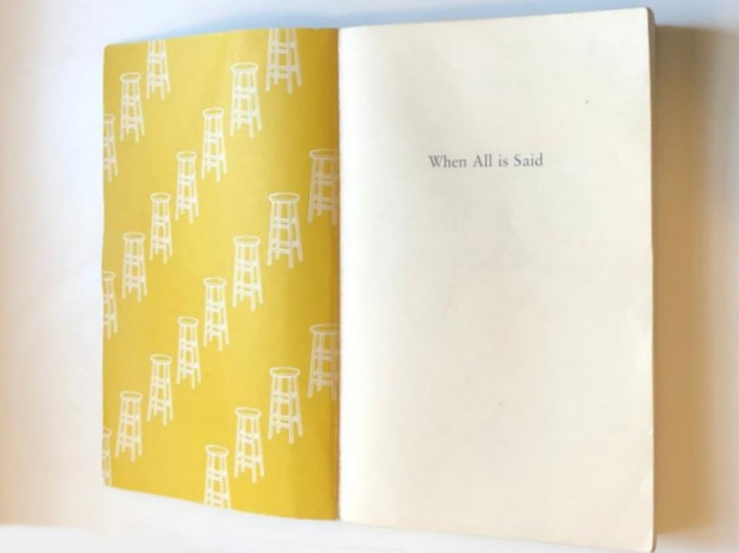 When all is said - Anne Griffin