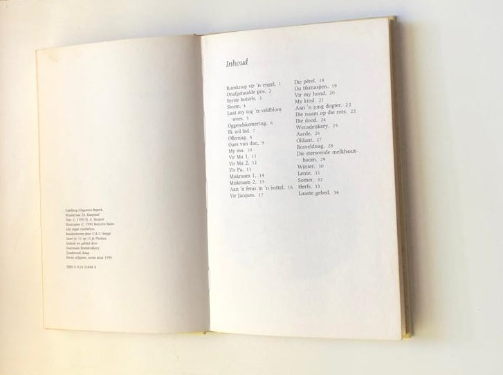 Roosknop vir ’n engel: Verse van ’n vrou - Ena Murray (First edition)