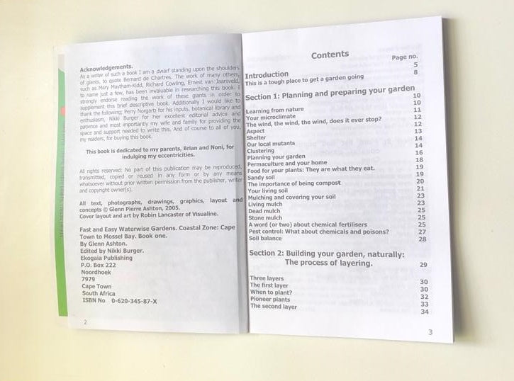 Fast and easy waterwise gardens: Cape Town to Mossel Bay - Glenn Ashton