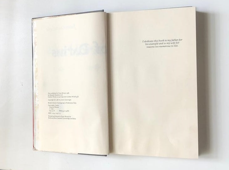 The horse of Darius - Justin Cartwright (First edition)