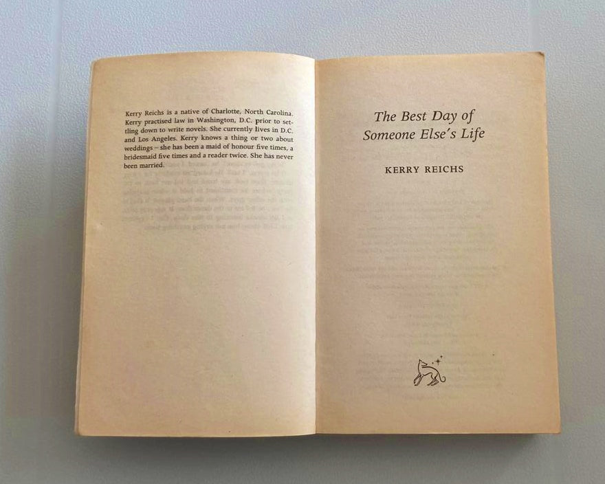 The best day of someone else's life - Kerry Reichs