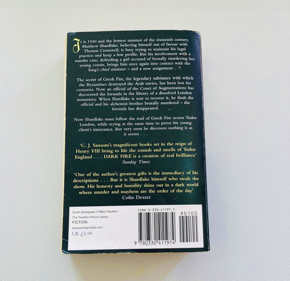 Dark fire - C.J. Sansom