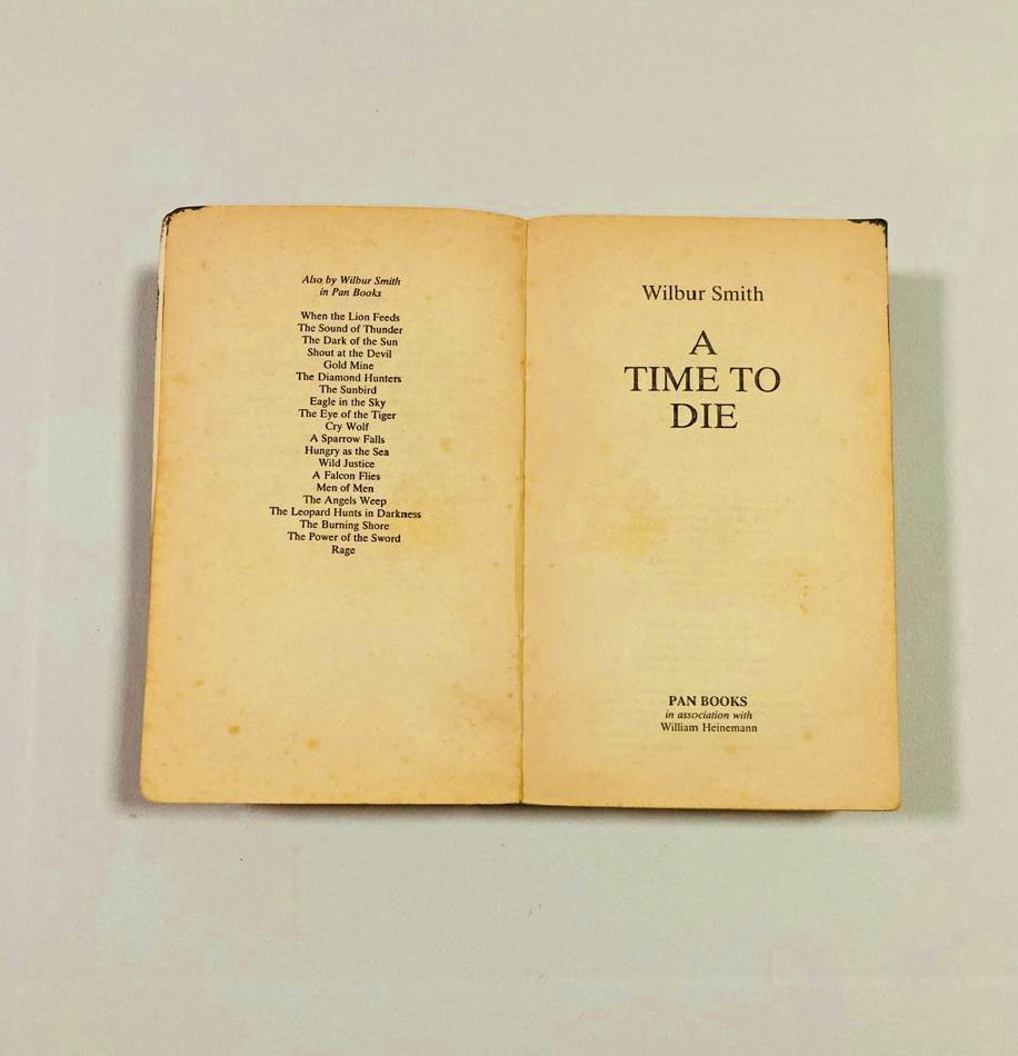 A time to die - Wilbur Smith (The Courtneys #7)