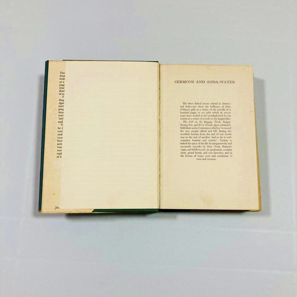 Sermons and sodawater - John O'Hara