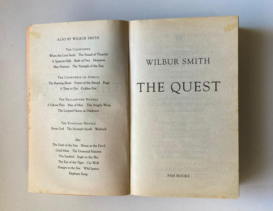 The quest - Wilbur Smith (Ancient Egypt #4)