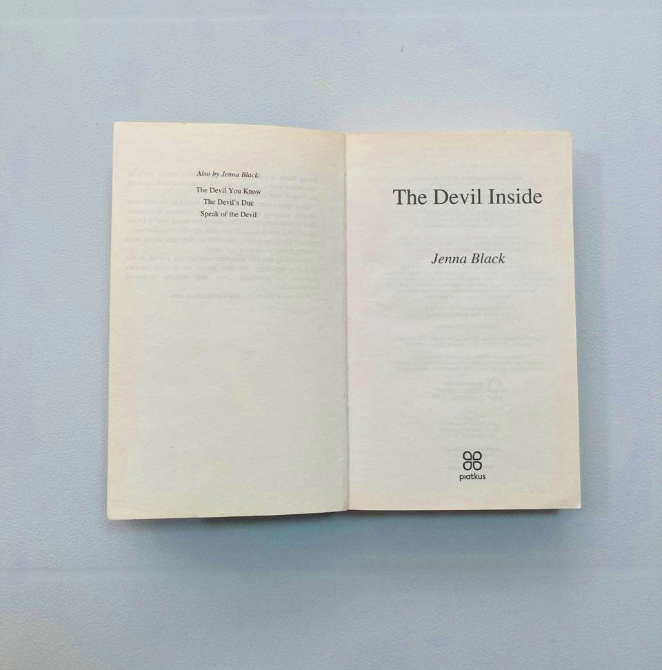 The devil inside - Jenna Black (Morgan Kingsley series #1)