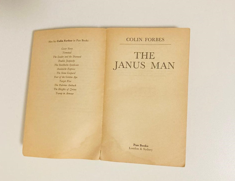 The Janus man - Colin Forbes (Tweed & Co #4)