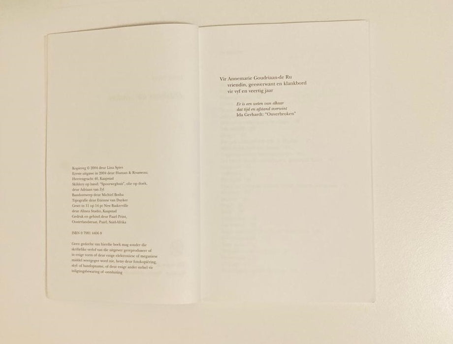 Duskant die einders - Lina Spies (First edition)