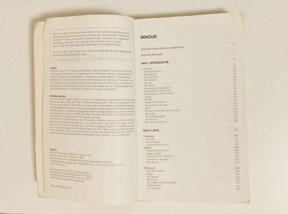 Reishandboek: Java en Bali - Bill Dalton