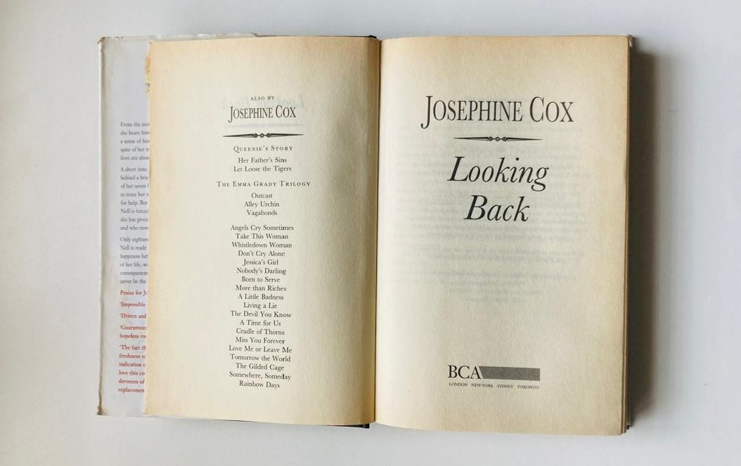 Looking back - Josephine Cox