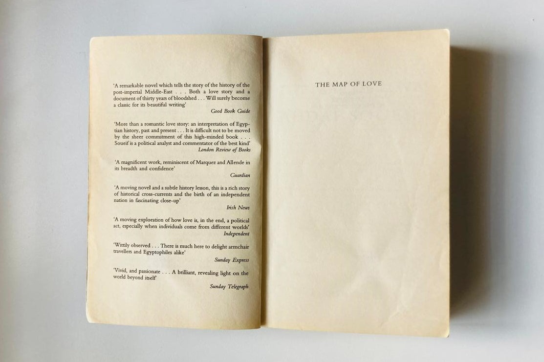 The map of love - Ahdaf Soueif