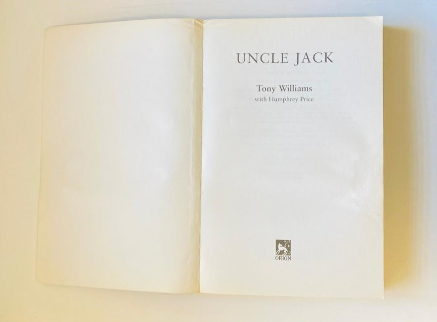 Uncle Jack - Tony Williams with Humphrey Price