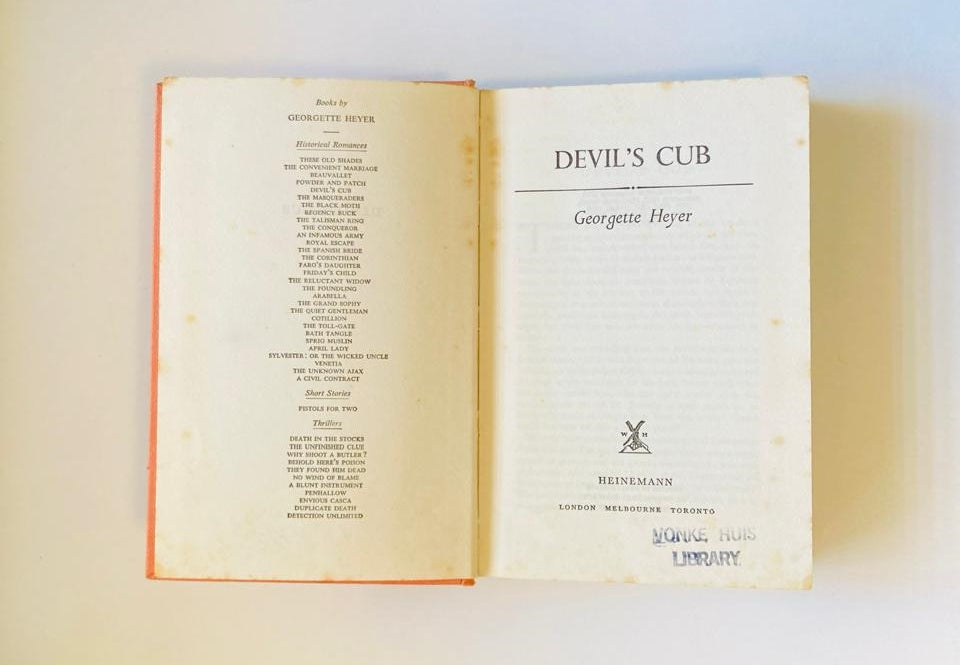 Devil's cub - Georgette Heyer