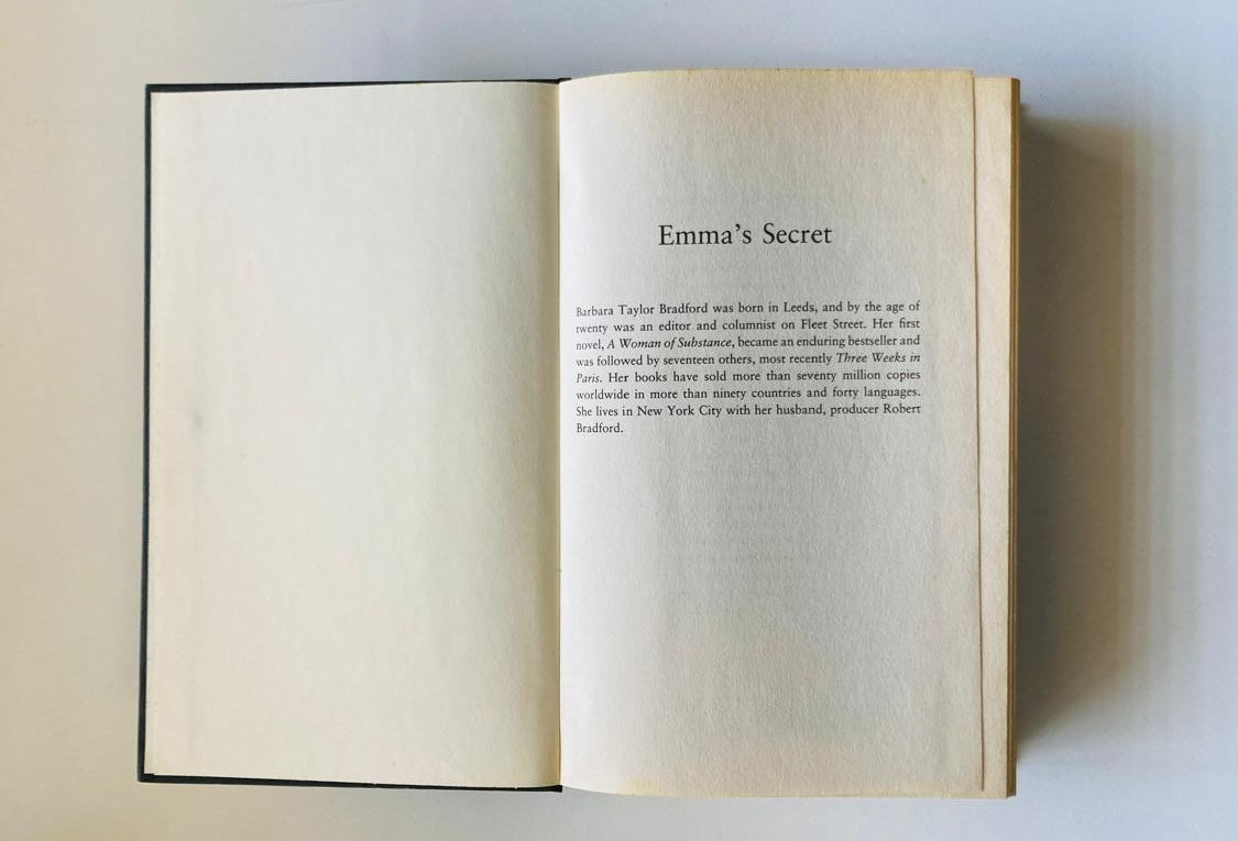 Emma's secret - Barbara Taylor Bradford