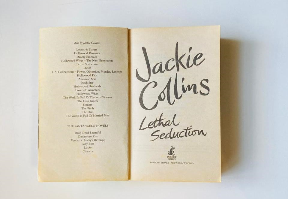 Lethal seduction - Jackie Collins (Madison Castelli #1)