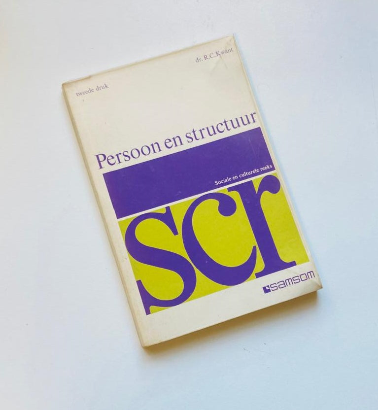 Persoon en structuur - Dr. R.C. Kwant