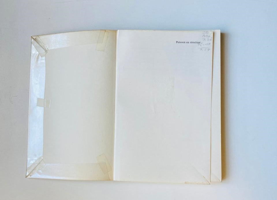 Persoon en structuur - Dr. R.C. Kwant