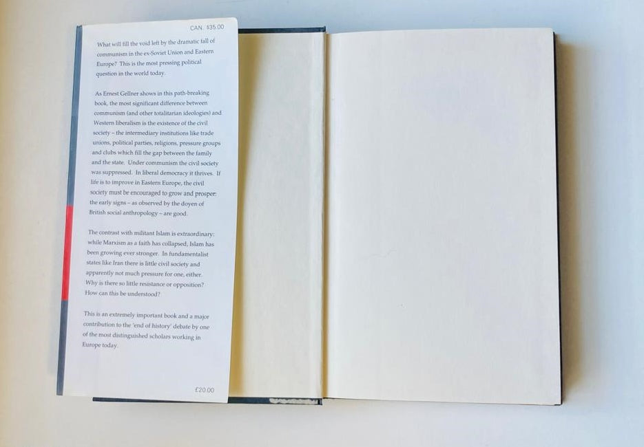 Conditions of liberty: Civil society and its rivals - Ernest Gellner