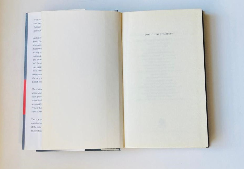 Conditions of liberty: Civil society and its rivals - Ernest Gellner