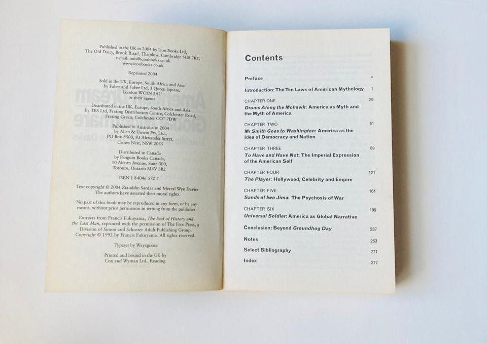 American dream, global nightmare - Ziauddin Sardar and Merryl Wyn Davies