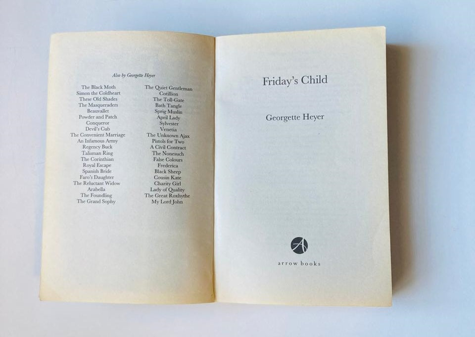 Friday's child - Georgette Heyer