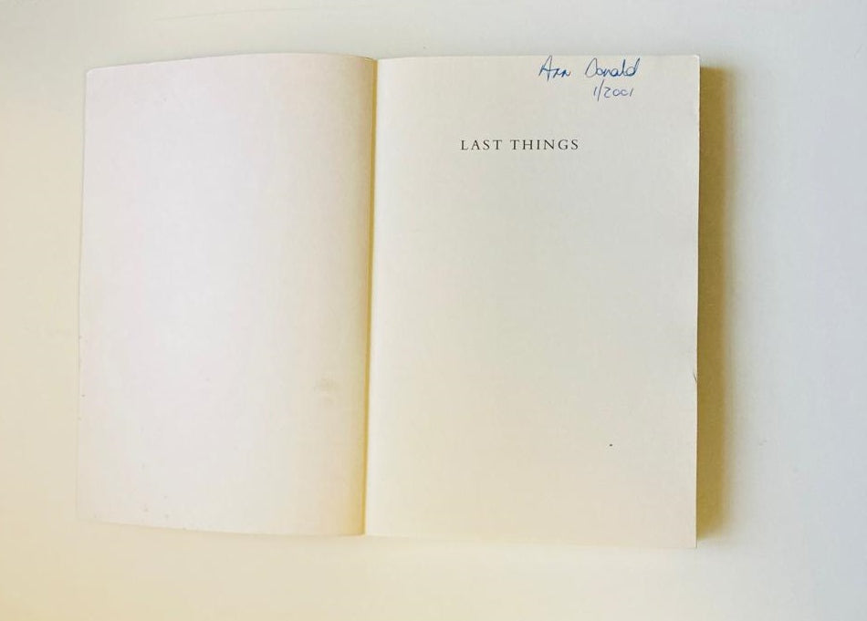 Last things - Jenny Offill